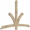 Ekena Millwork Davenport Rough Sawn Timber Gable Bracket, Douglas Fir, 72"W x 48"H x 2"D x 4"F, 16/12 Pitch GBW072X48X0204DAV00RDF - alternate 3